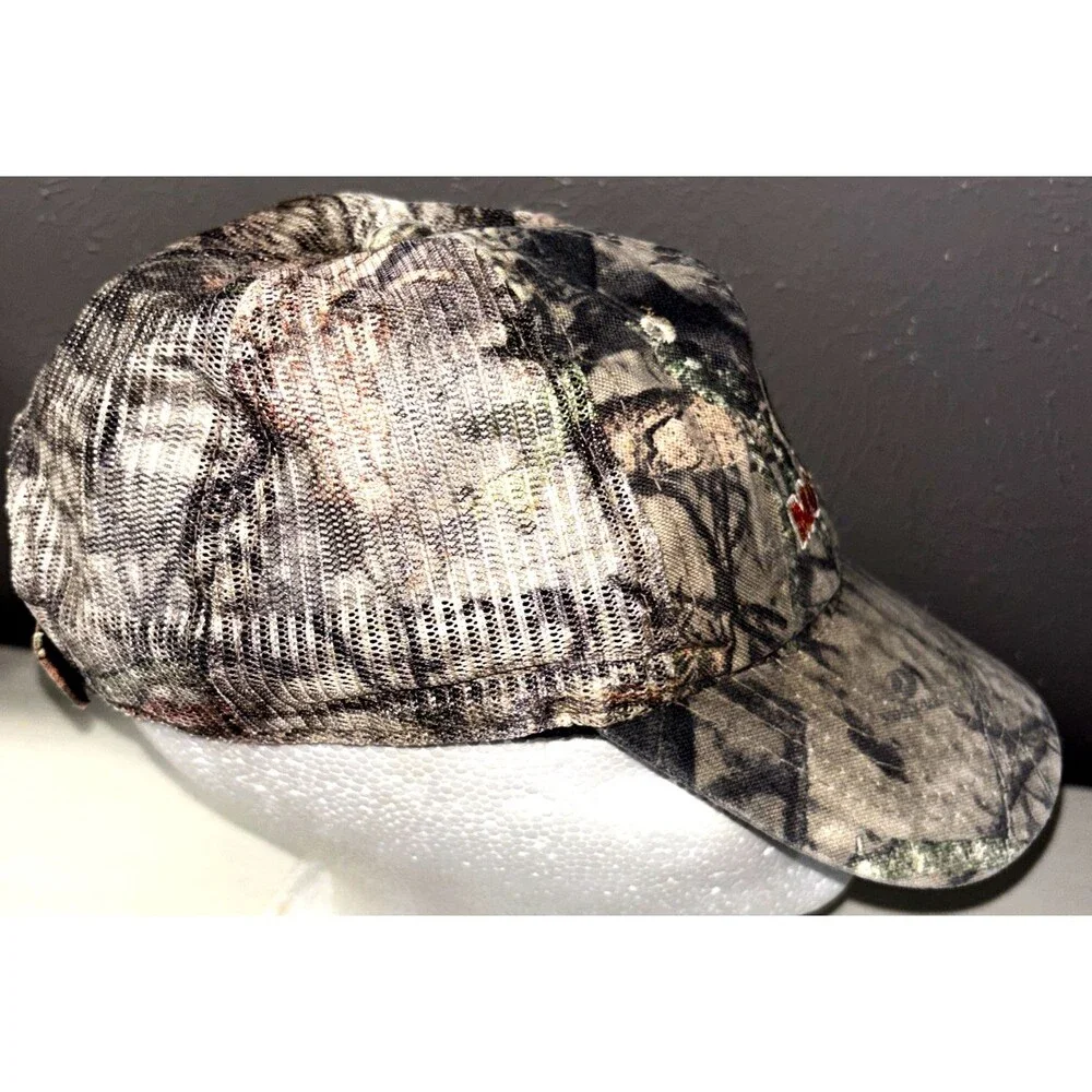 Mossy Oak Camouflage Logo Trucker Cap AOP CAMO Embroidered Logo